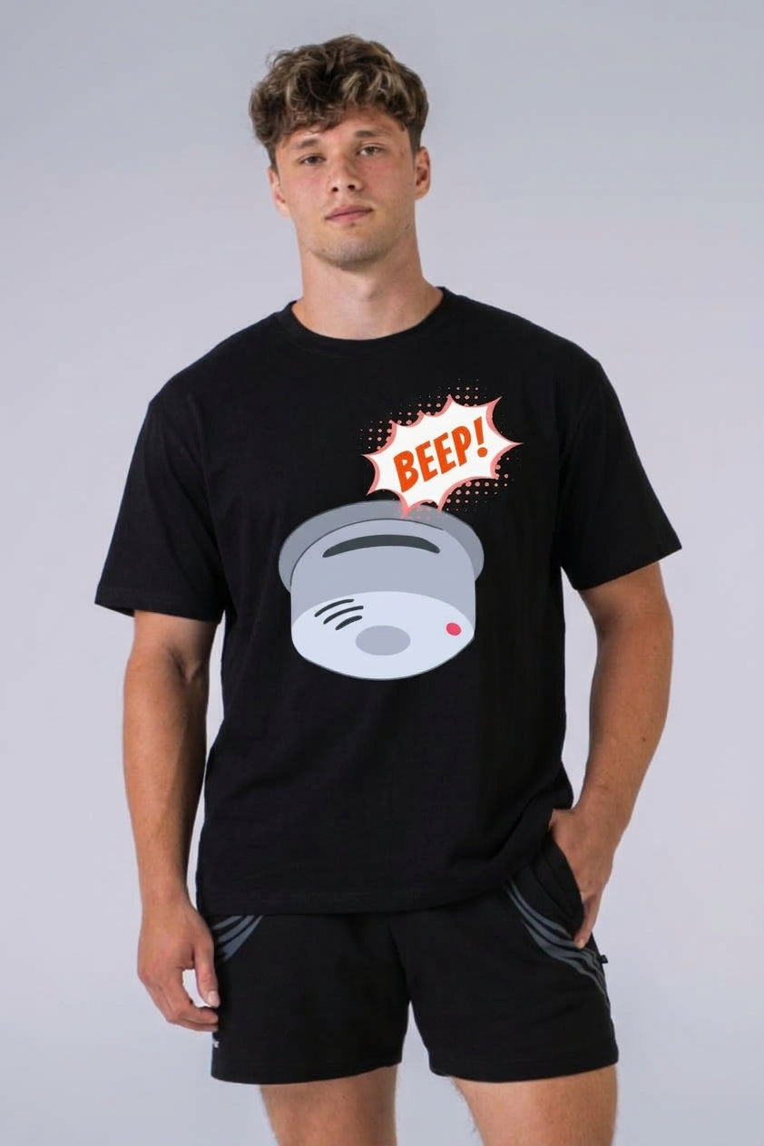 Smoke Detector Beep Unisex t-shirt